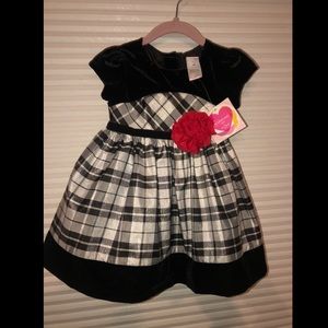 NWT Youngland Baby Christmas/Holiday Plaid Dress